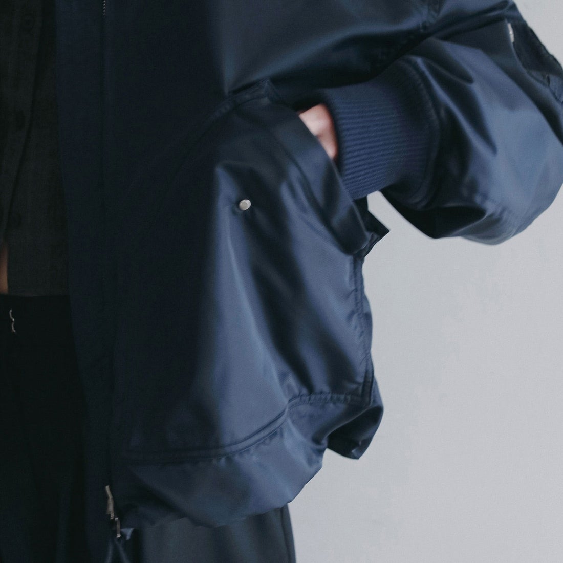 anuke [アンヌーク] MA-2 FLIGHT JACKET [62620201] NVY