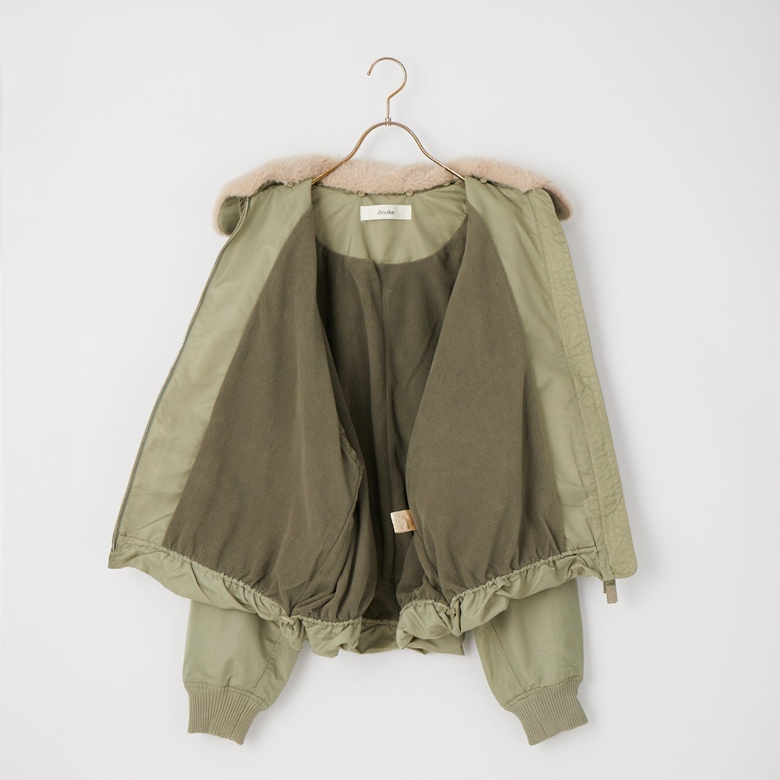 anuke [アンヌーク] MA-2 FLIGHT JACKET [62620201] OLV