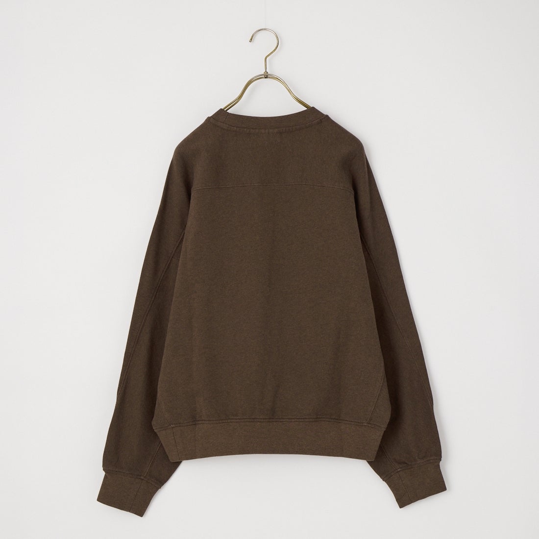 MAISON KITSUNE [メゾン キツネ] ベイビー フォックス オープン ポケット スウェットシャツ [QW00303KM0342] 0605 DK.BR