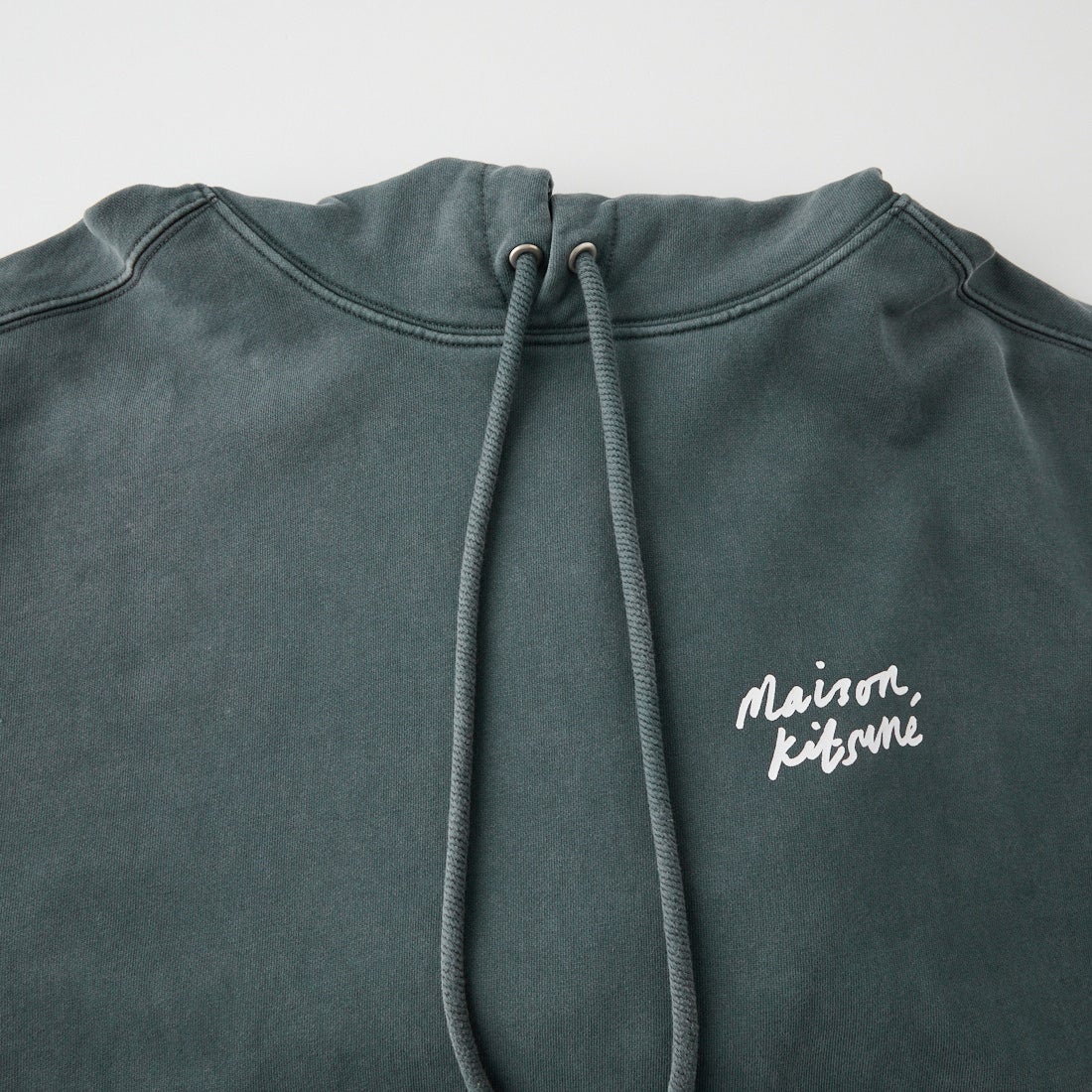 MAISON KITSUNE [メゾン キツネ] ハンドライティング フェード オーバーサイズ フーディ [MRMJH05KMBIT5] 0612 TURBL