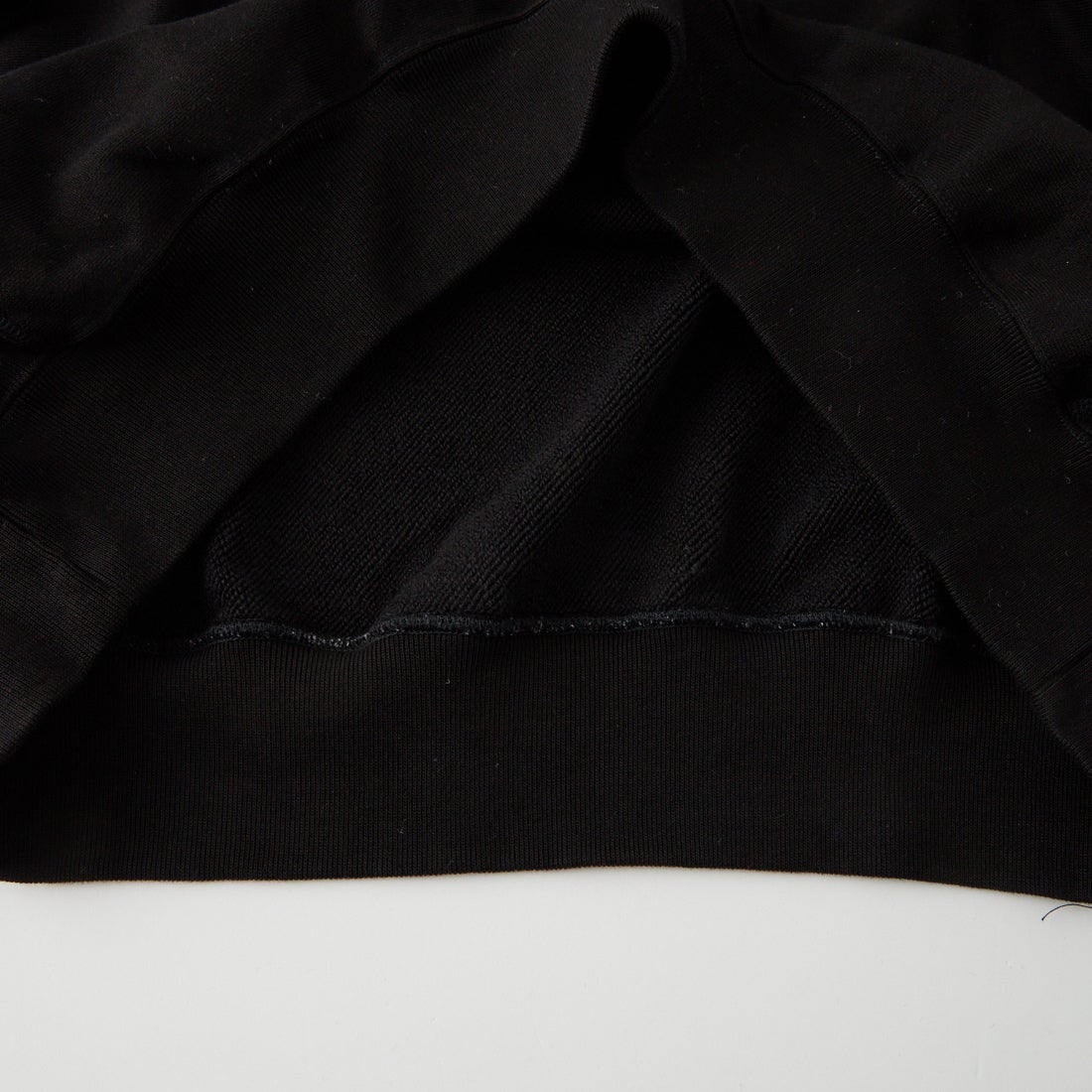 blurhms ROOTSTOCK [ブラームス ルーツストック] ソフト＆ハード ワイドプルオーバー クルーネックスウェット [BROOTS24F26F26] 02 BLACK