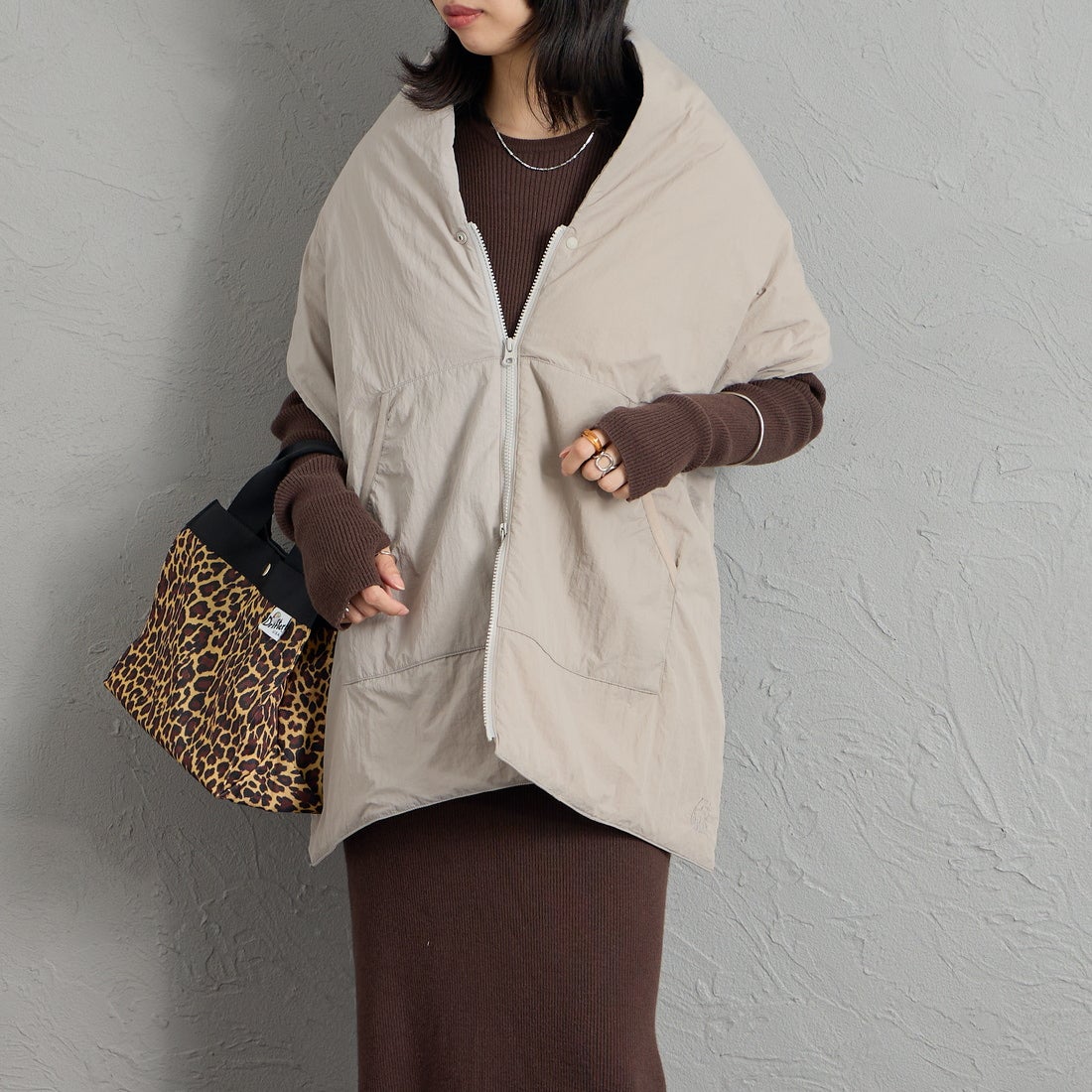NORDISK [ノルディスク] 別注 中綿マフラーベスト [NU41802-JF] BEIGE