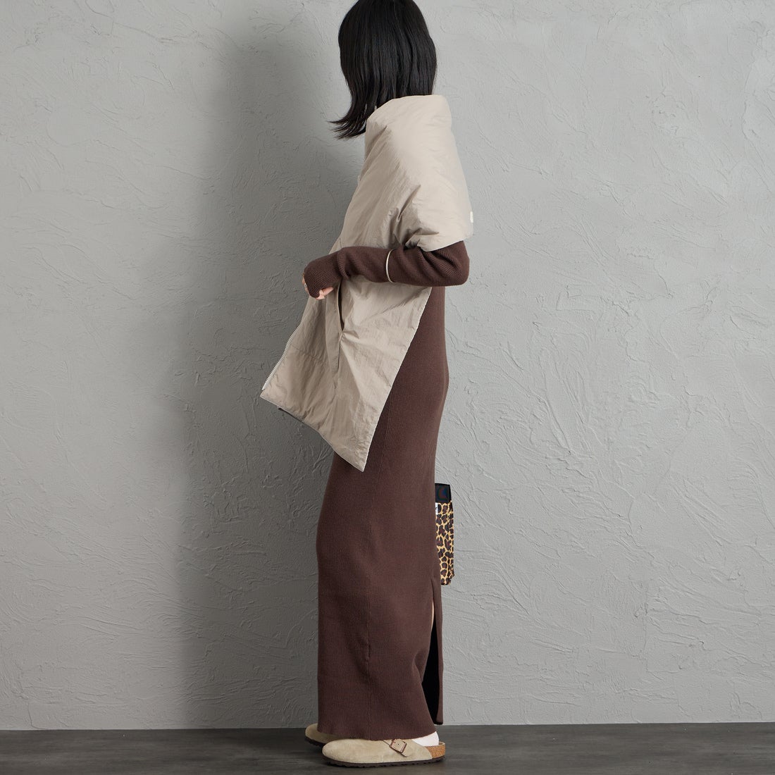 NORDISK [ノルディスク] 別注 中綿マフラーベスト [NU41802-JF] BEIGE