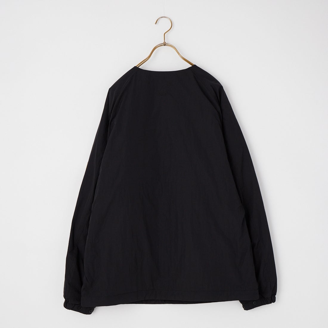 NORDISK [ノルディスク] 別注 中綿ノーカラージャケット [NU41801-JF] BLACK