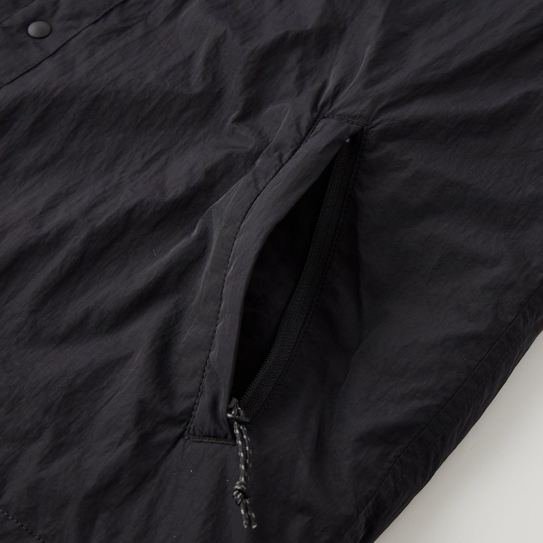 NORDISK [ノルディスク] 別注 中綿ノーカラージャケット [NU41801-JF] BLACK