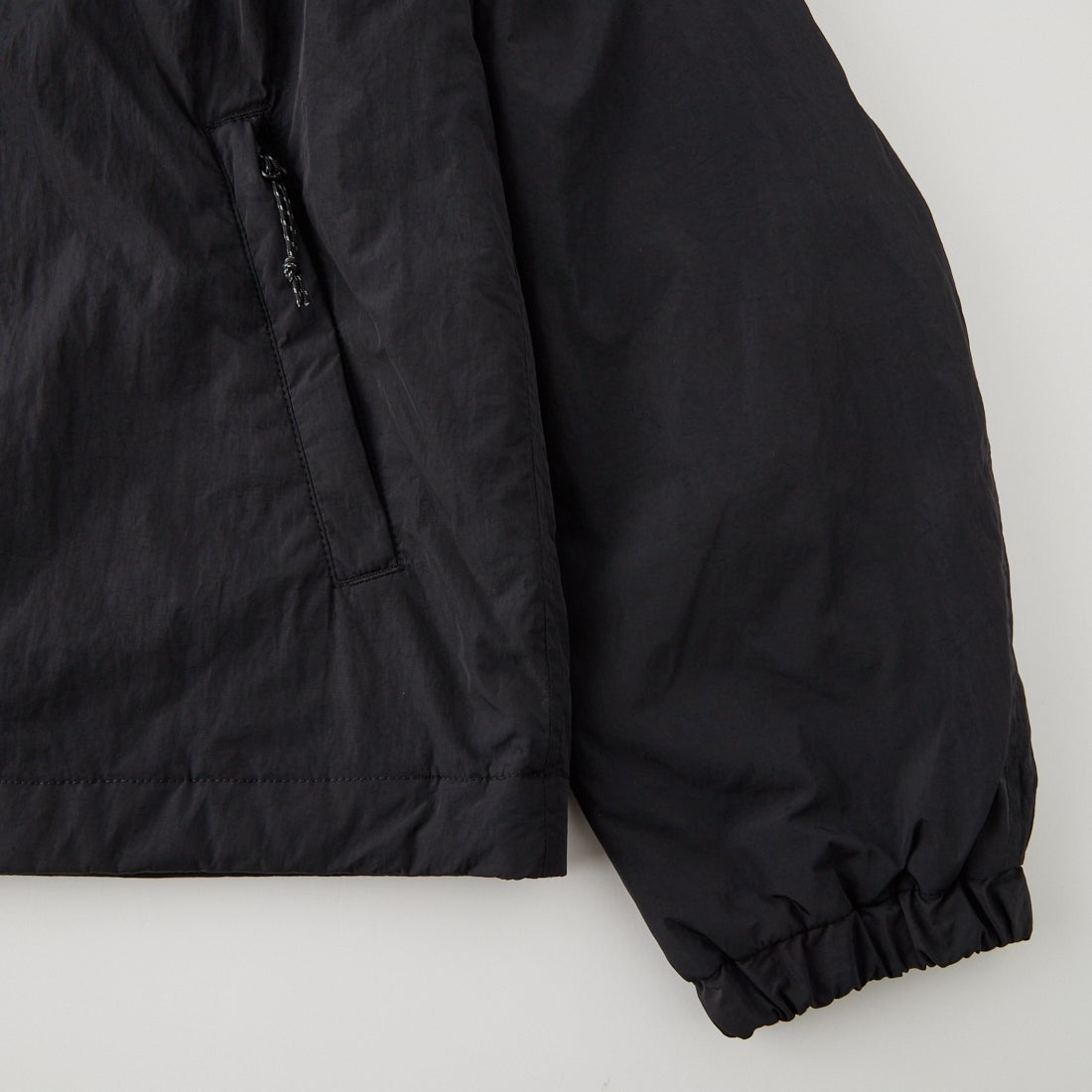 NORDISK [ノルディスク] 別注 中綿ノーカラージャケット [NU41801-JF] BLACK