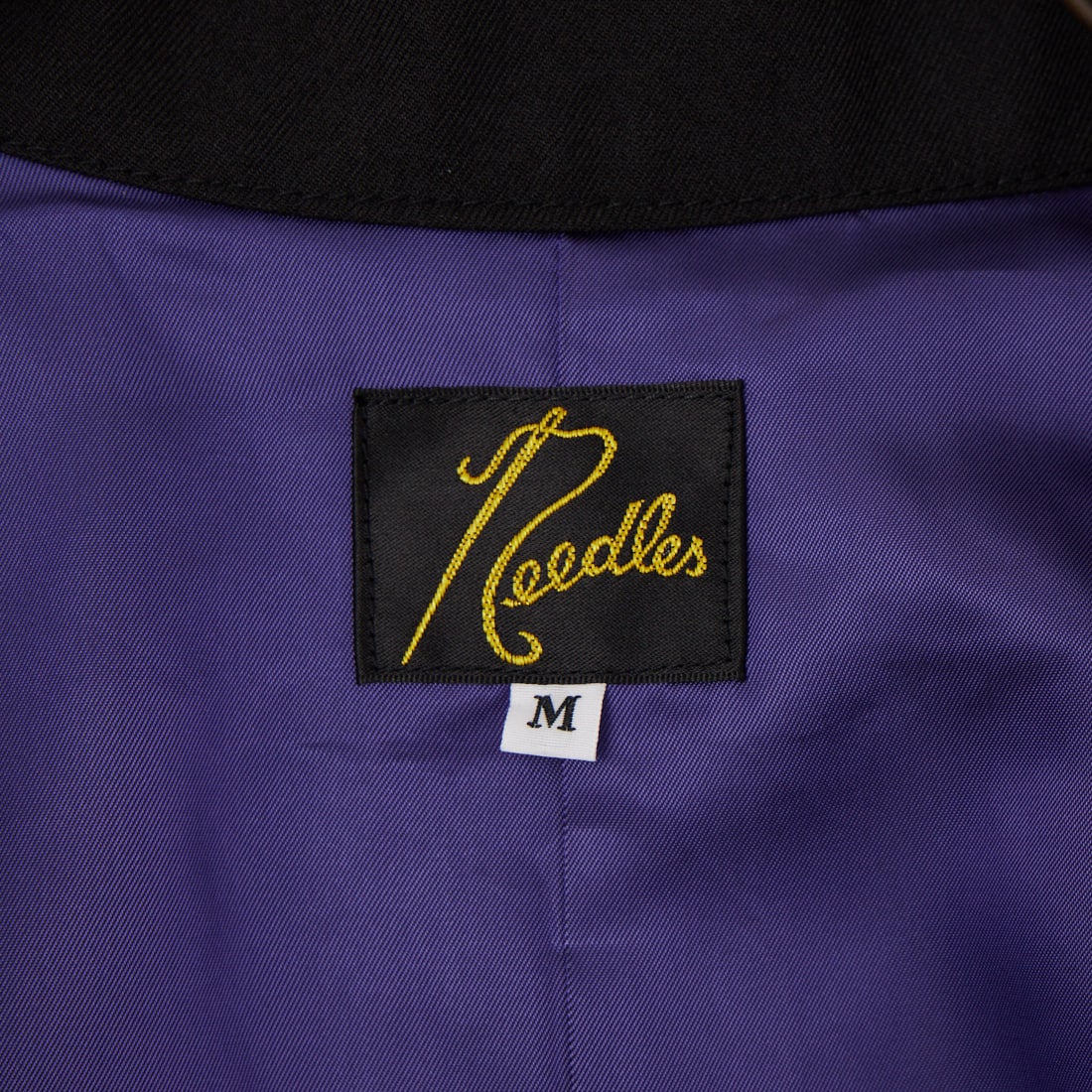 Needles [ニードルズ] センターバック ガゼット スポーツジャケット [TY251] C BLACK