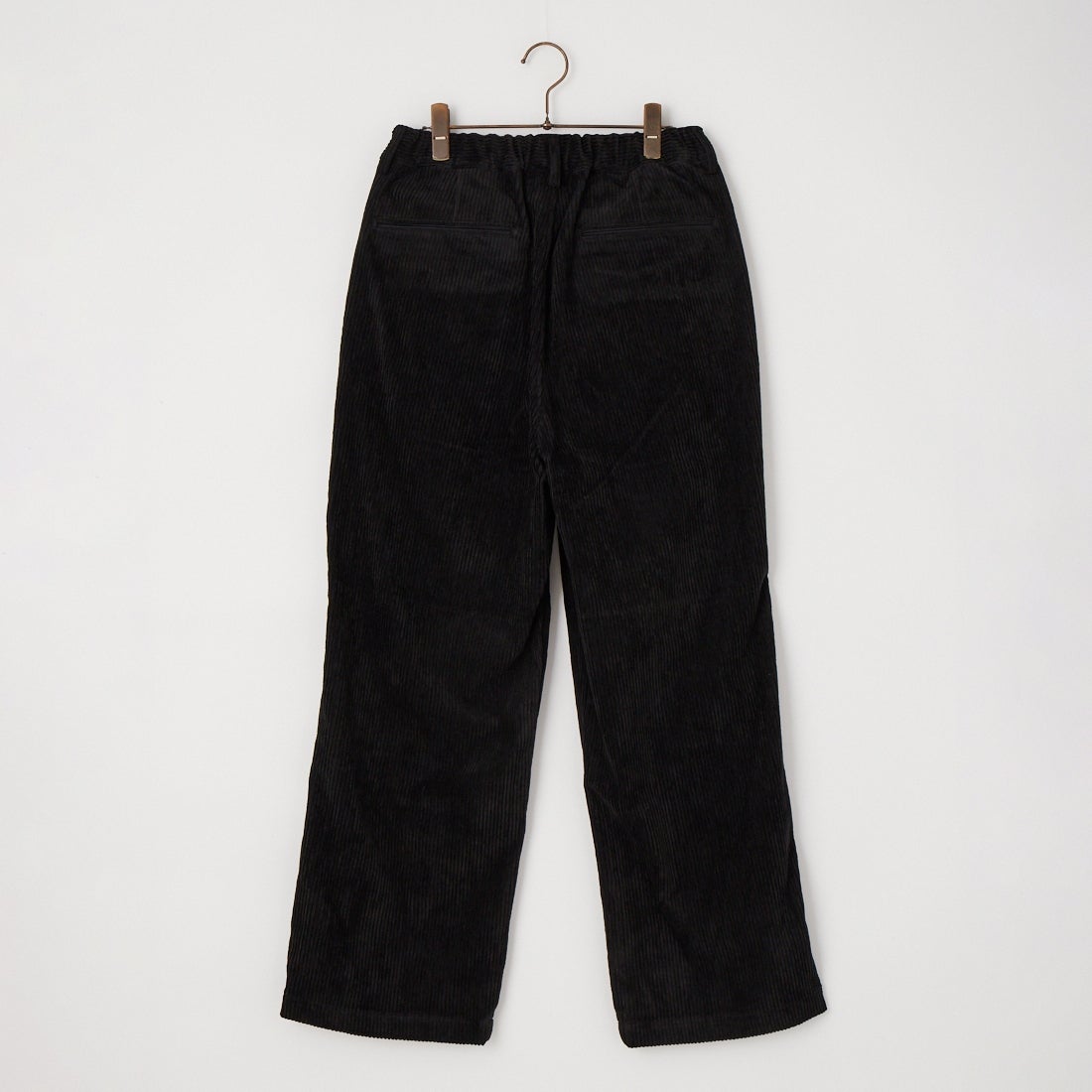 STILL BY HAND [スティルバイハンド] コーデュロイ ストレートパンツ [PT03263] BLACK