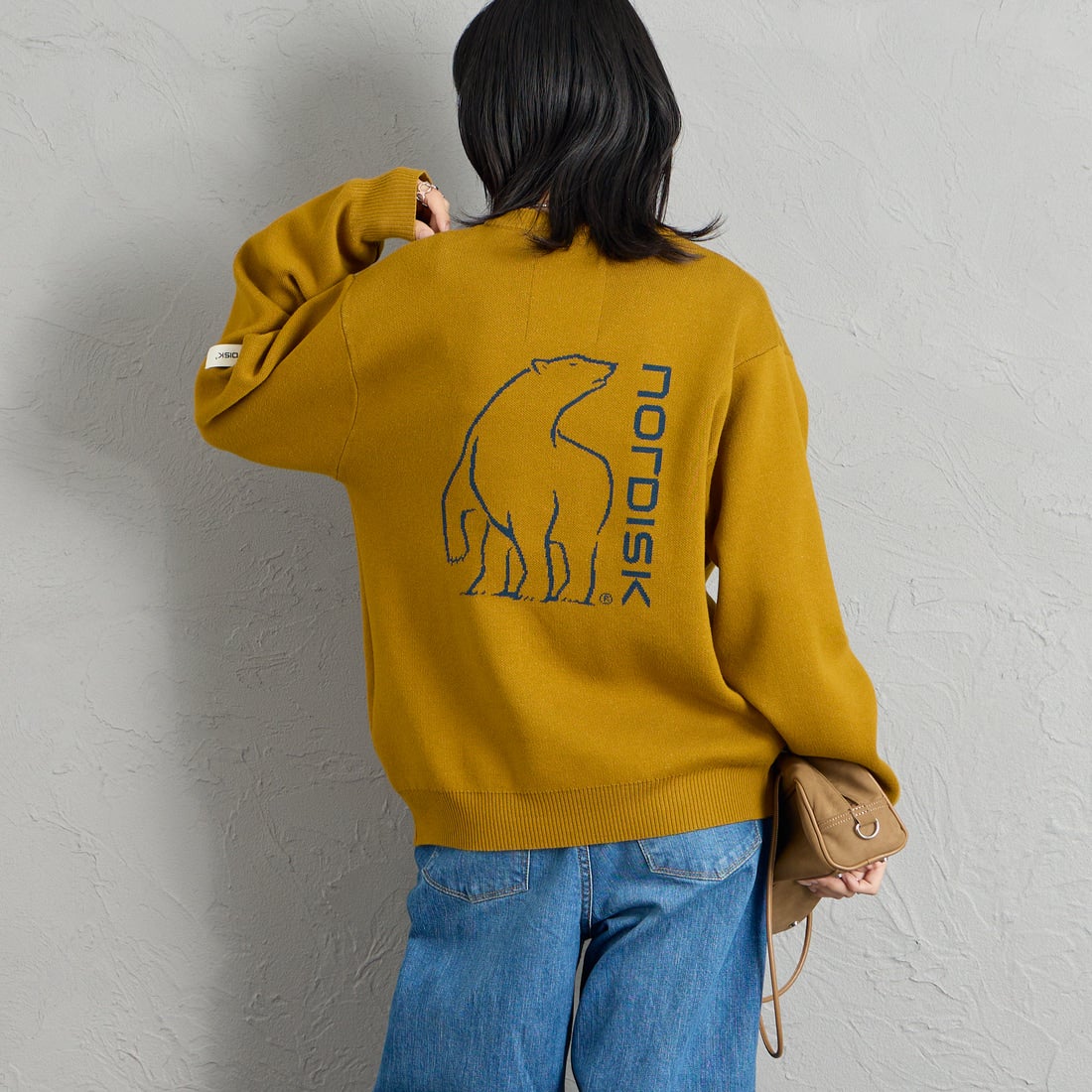MUSTARD&&モデル身長：162cm 着用サイズ：S&&