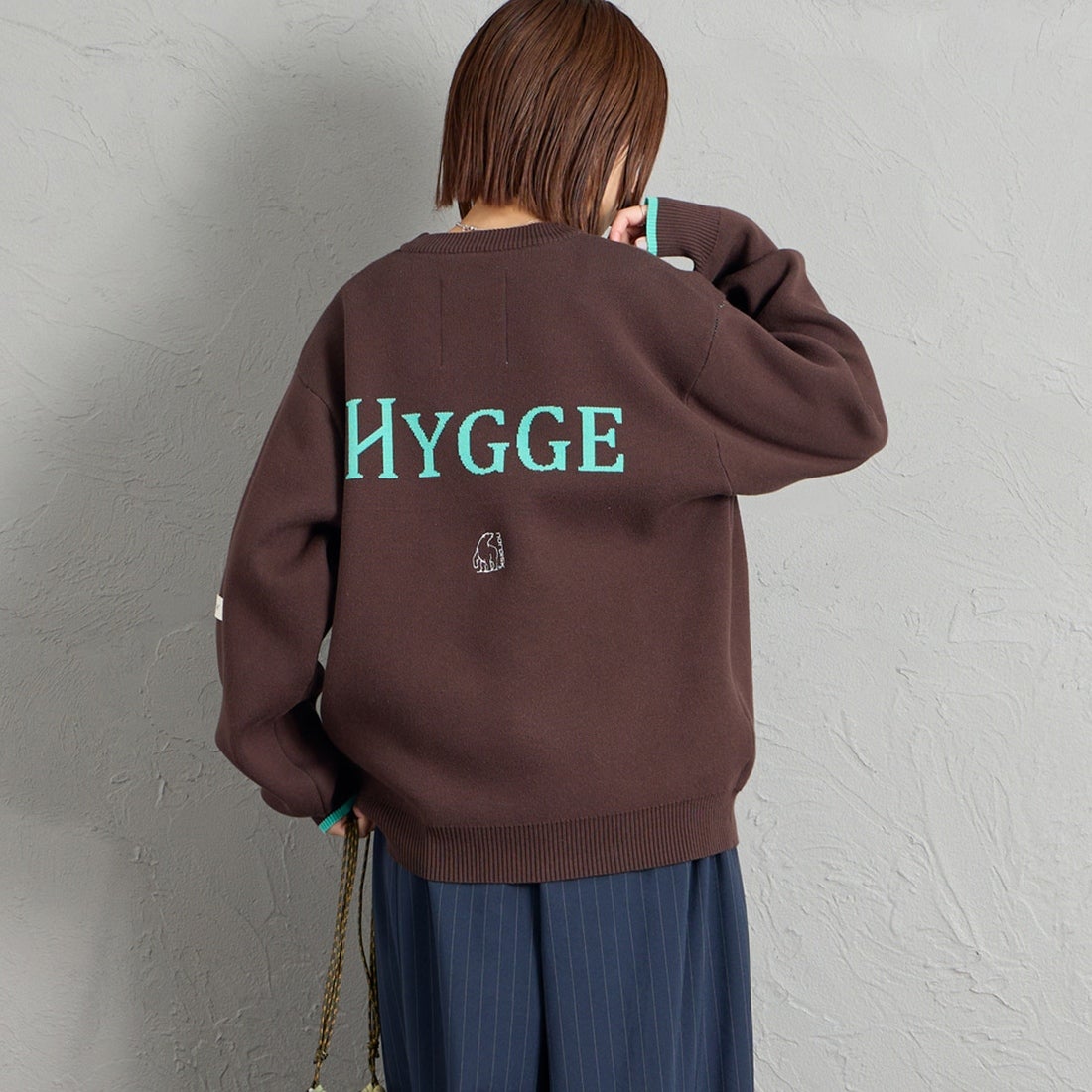BROWN&&モデル身長：159cm 着用サイズ：S&&