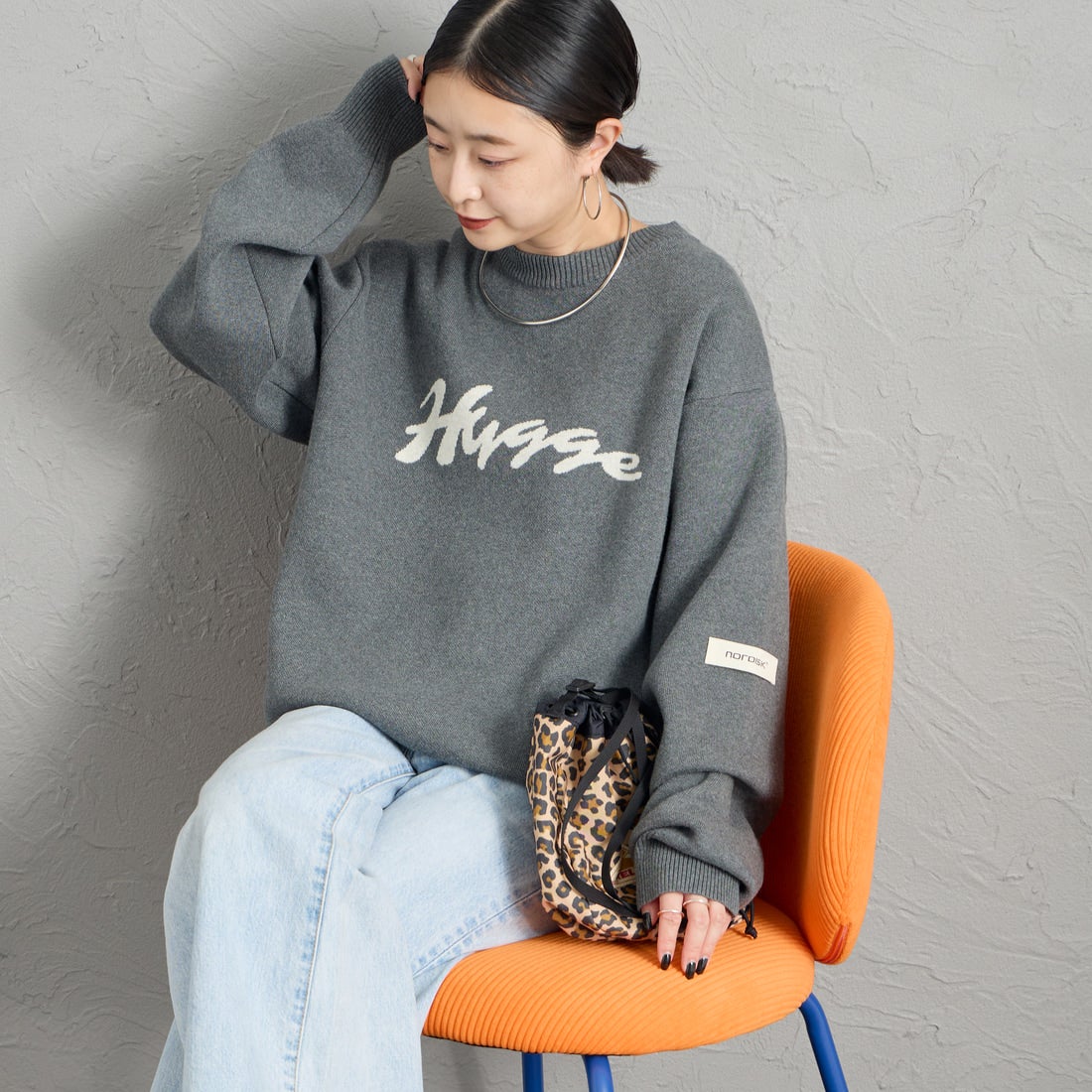 GREY&&モデル身長：150cm 着用サイズ：S&&