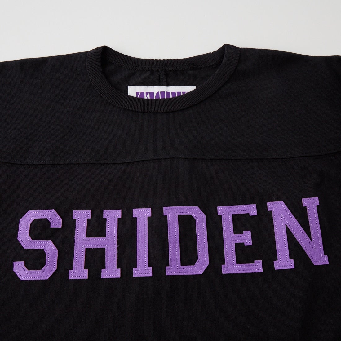 SHIDEN [シデン] フットボールTシャツ [TY668] B BLACK