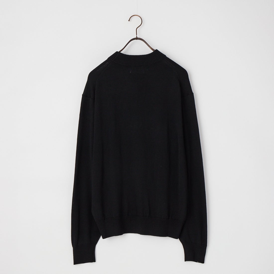 Jeans Factory Clothes [ジーンズファクトリークローズ] 12G メロウヤーン ハイネックニット [26522039] 005 BLACK