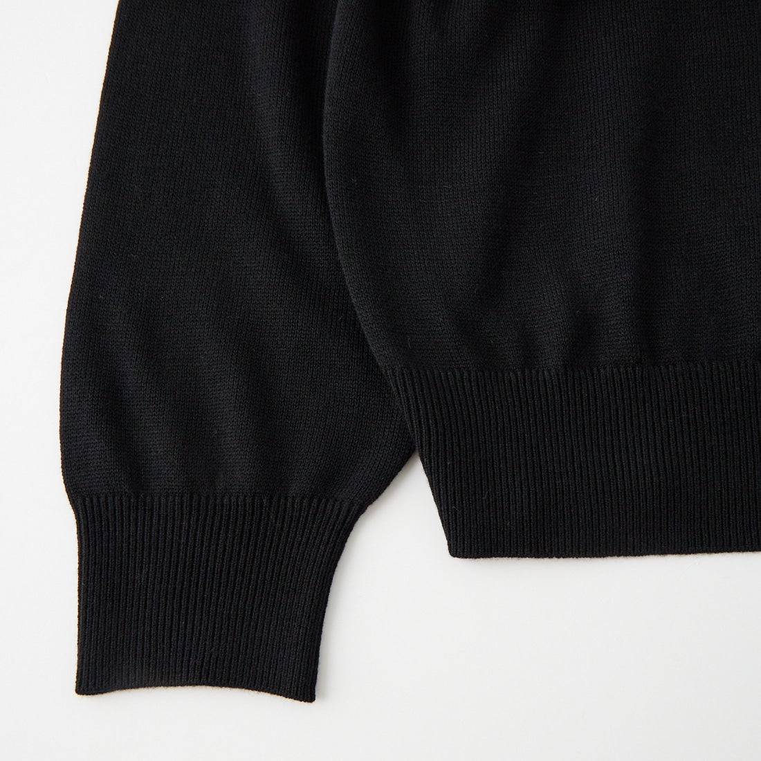 Jeans Factory Clothes [ジーンズファクトリークローズ] 12G メロウヤーン ハイネックニット [26522039] 005 BLACK
