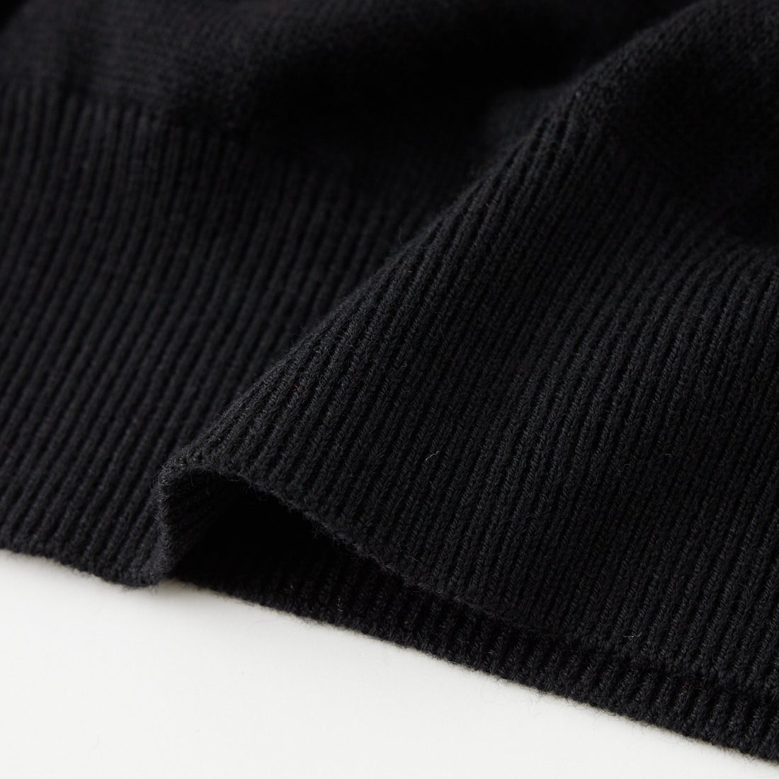 Jeans Factory Clothes [ジーンズファクトリークローズ] 12G メロウヤーン ハイネックニット [26522039] 005 BLACK
