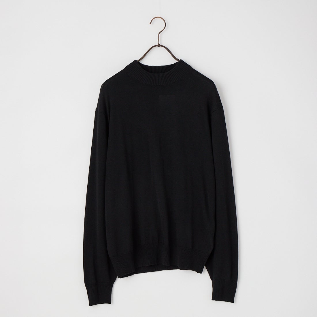Jeans Factory Clothes [ジーンズファクトリークローズ] 12G メロウヤーン ハイネックニット [26522039] 005 BLACK