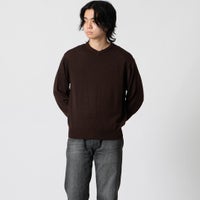305 BROWN&&モデル身長：177cm 着用サイズ：M&&