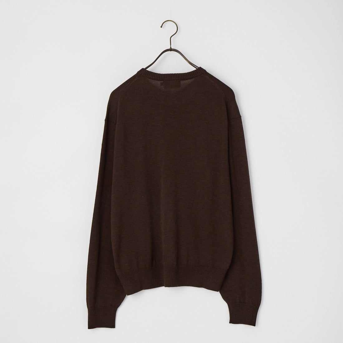 Jeans Factory Clothes [ジーンズファクトリークローズ] 12G メロウヤーン Vネックニット [26522029] 305 BROWN