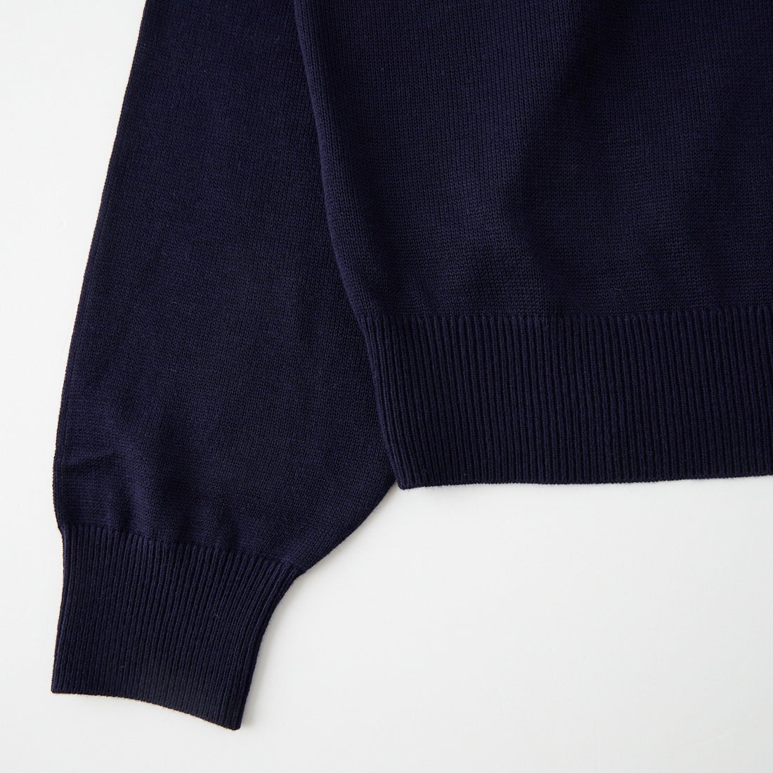 Jeans Factory Clothes [ジーンズファクトリークローズ] 12G メロウヤーン ニットシャツカーディガン [26522049] 705 NAVY