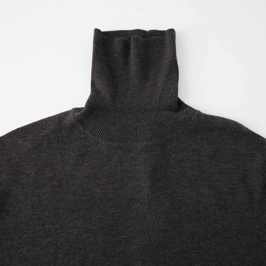 Jeans Factory Clothes [ジーンズファクトリークローズ] 12G メロウヤーン タートルネックニット [26522019] 004 CHARCO