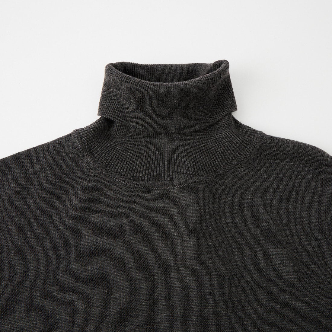 Jeans Factory Clothes [ジーンズファクトリークローズ] 12G メロウヤーン タートルネックニット [26522019] 004 CHARCO