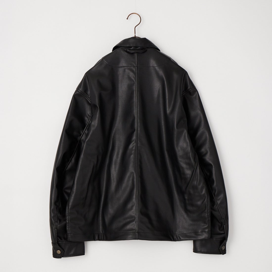 PERS PROJECTS [パースプロジェクト] JENS ショートブルゾン [26FW-17091LE] BLACK