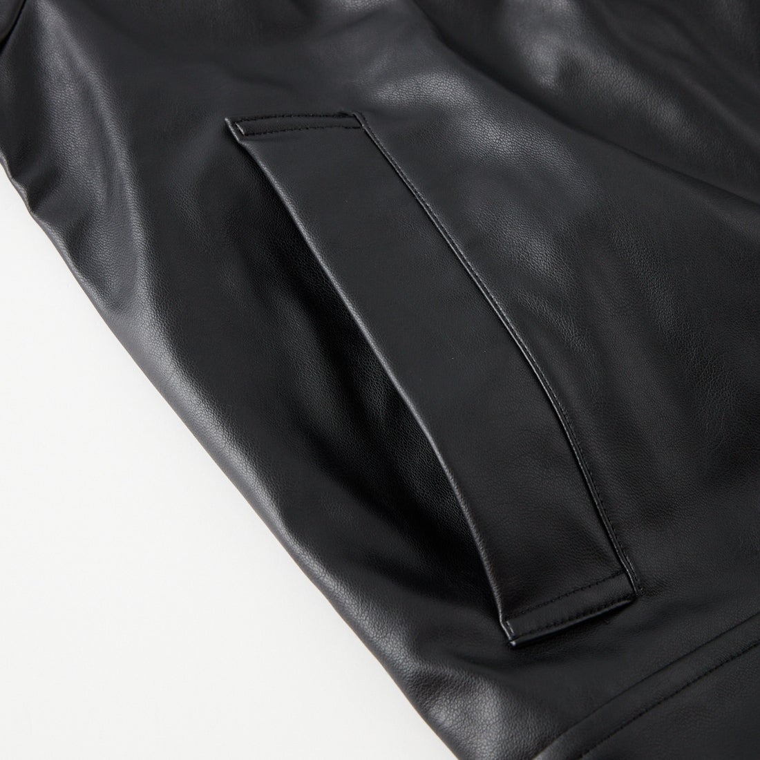 PERS PROJECTS [パースプロジェクト] JENS ショートブルゾン [26FW-17091LE] BLACK