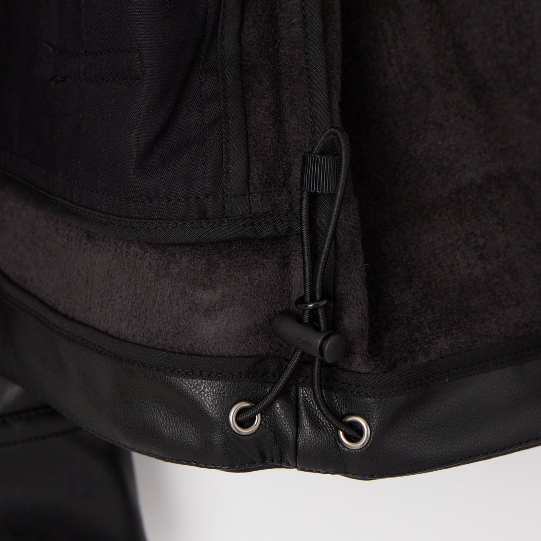 PERS PROJECTS [パースプロジェクト] JENS ショートブルゾン [26FW-17091LE] BLACK