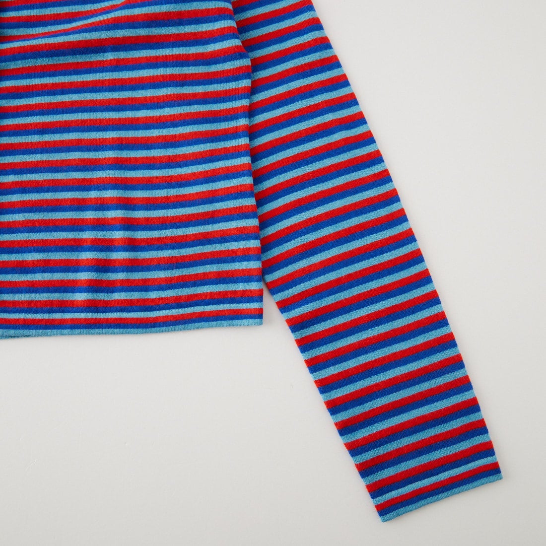 RYE TENDER [ライテンダー] 別注 マルチボーダーカーディガン [101452620-JF] BLUE STRIP
