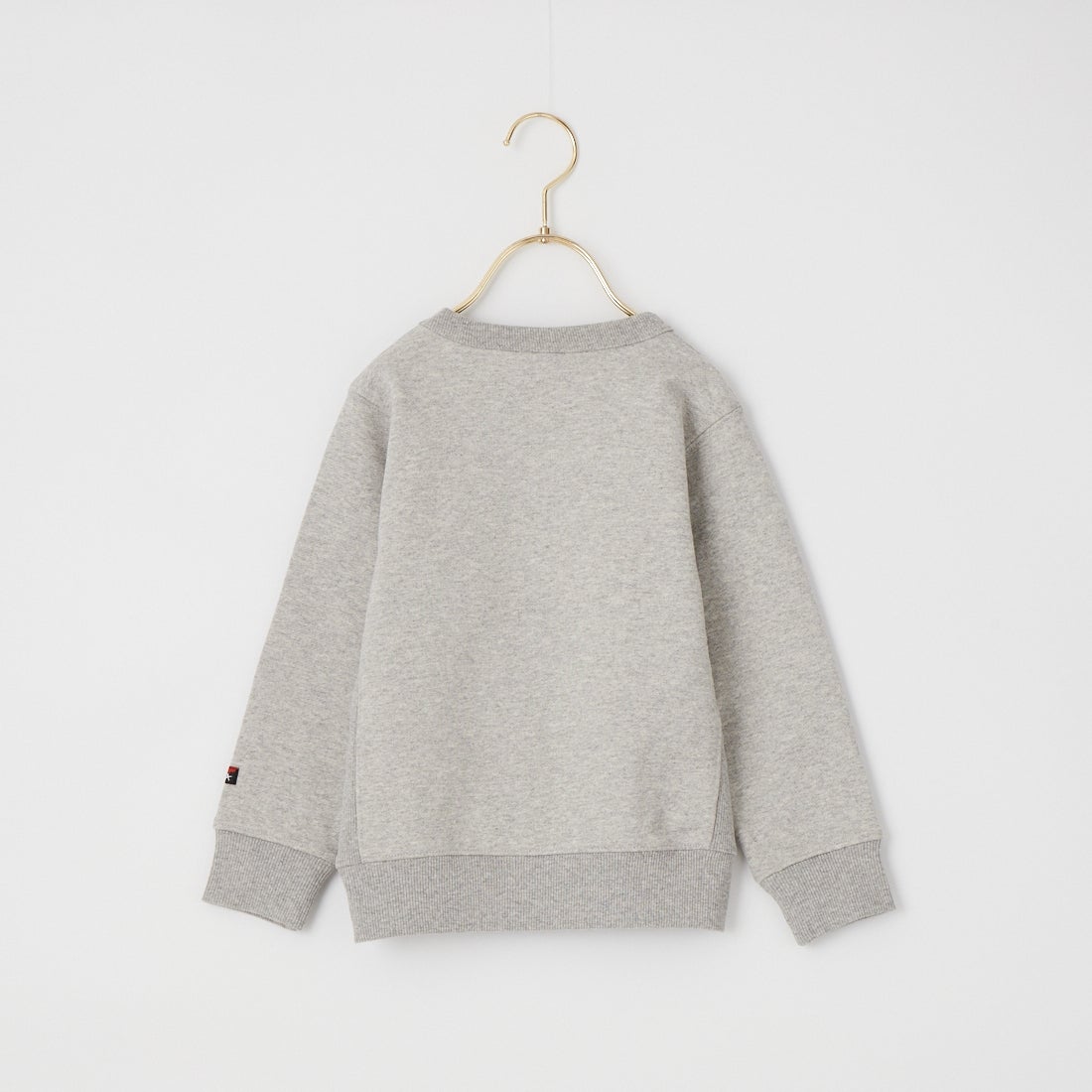 NANGA [ナンガ] エコハイブリッド ボックスロゴ キッズ スウェットシャツ [NW2445-1F301] L.GRY