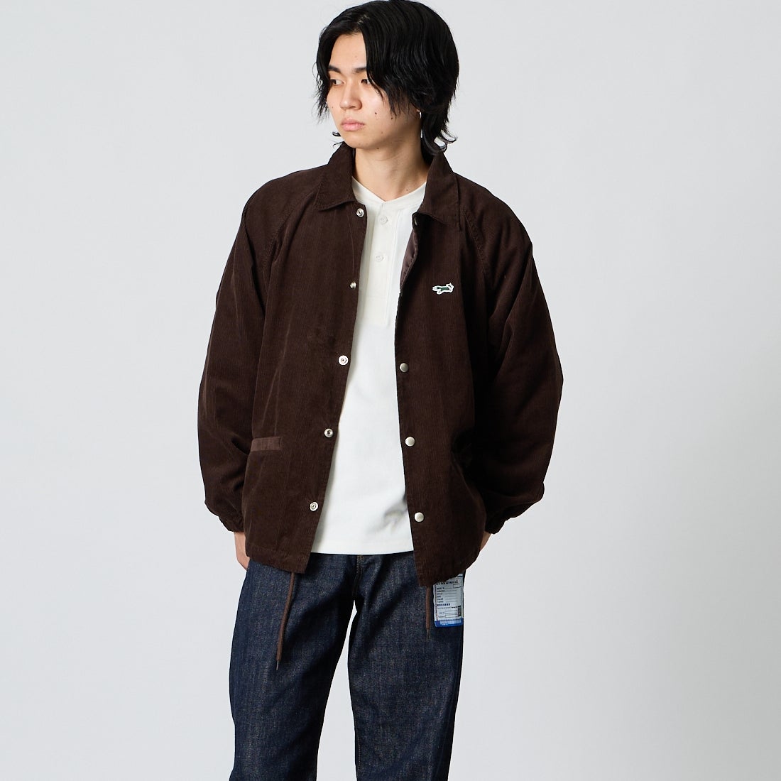 DK.BROWN&&モデル身長：177cm 着用サイズ：M&&