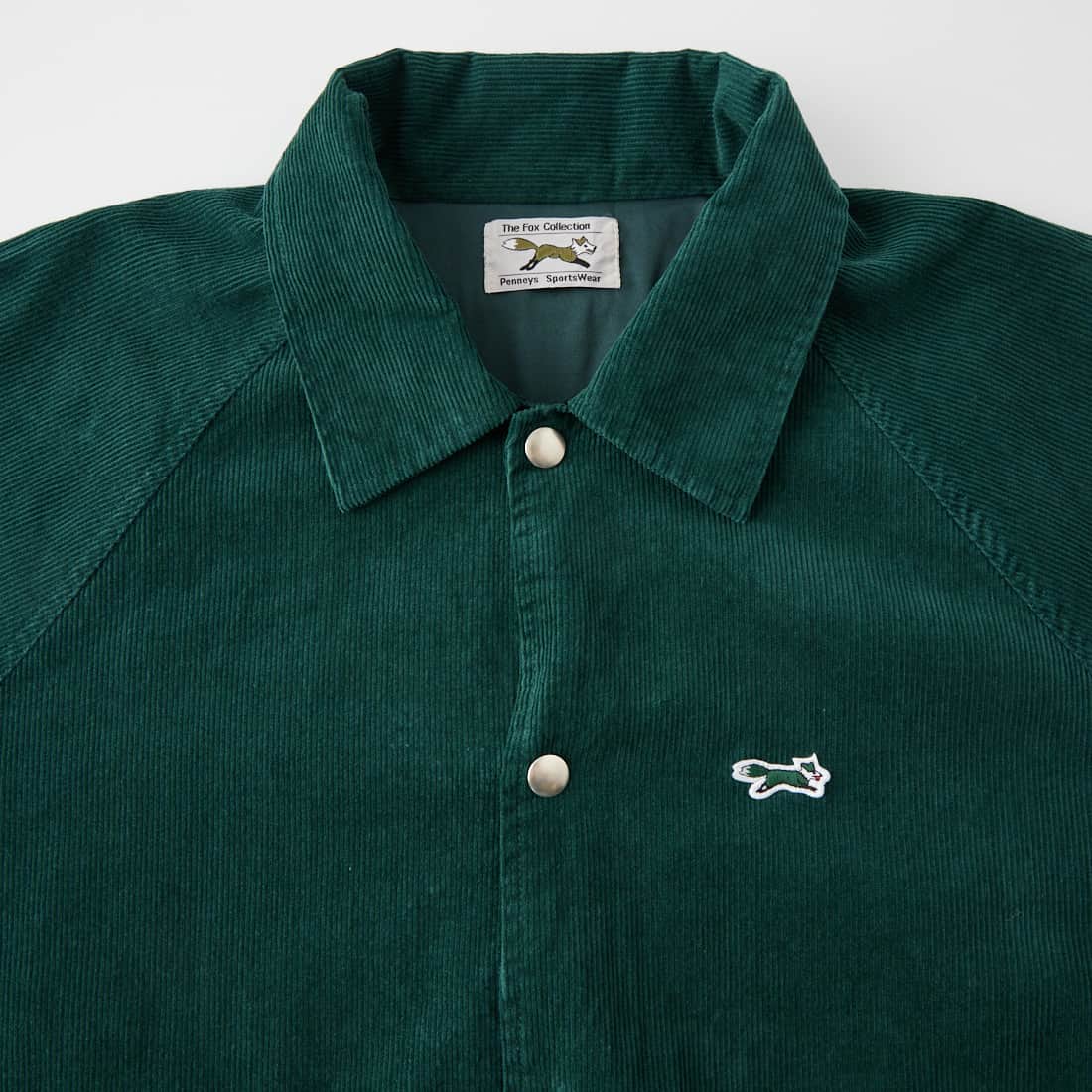 THE FOX [ザフォックス] 別注 コーデュロイコーチジャケット [PN26F002-JF] GREEN