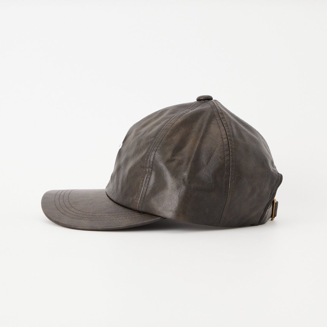 RACAL [ラカル] フェイクレザー Rロゴ ベースボールキャップ [RL-26-054W] CAMEL