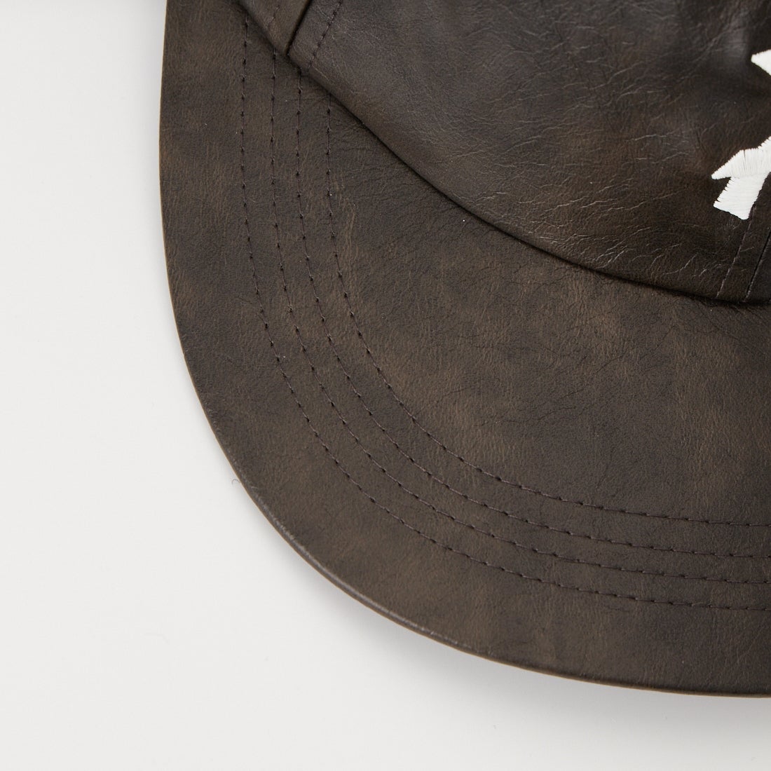 RACAL [ラカル] フェイクレザー Rロゴ ベースボールキャップ [RL-26-054W] CAMEL