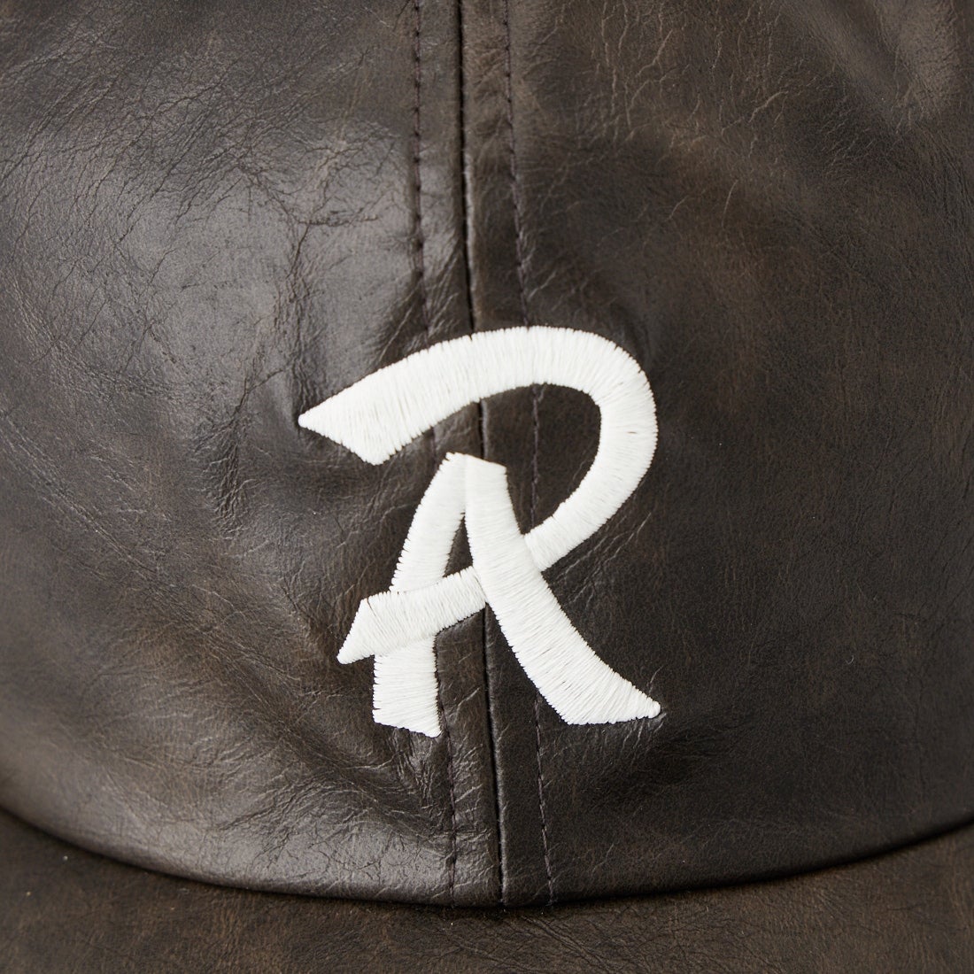 RACAL [ラカル] フェイクレザー Rロゴ ベースボールキャップ [RL-26-054W] CAMEL