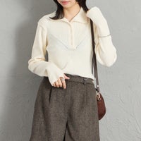 02 OFF&&モデル身長：162cm 着用サイズ：F&&