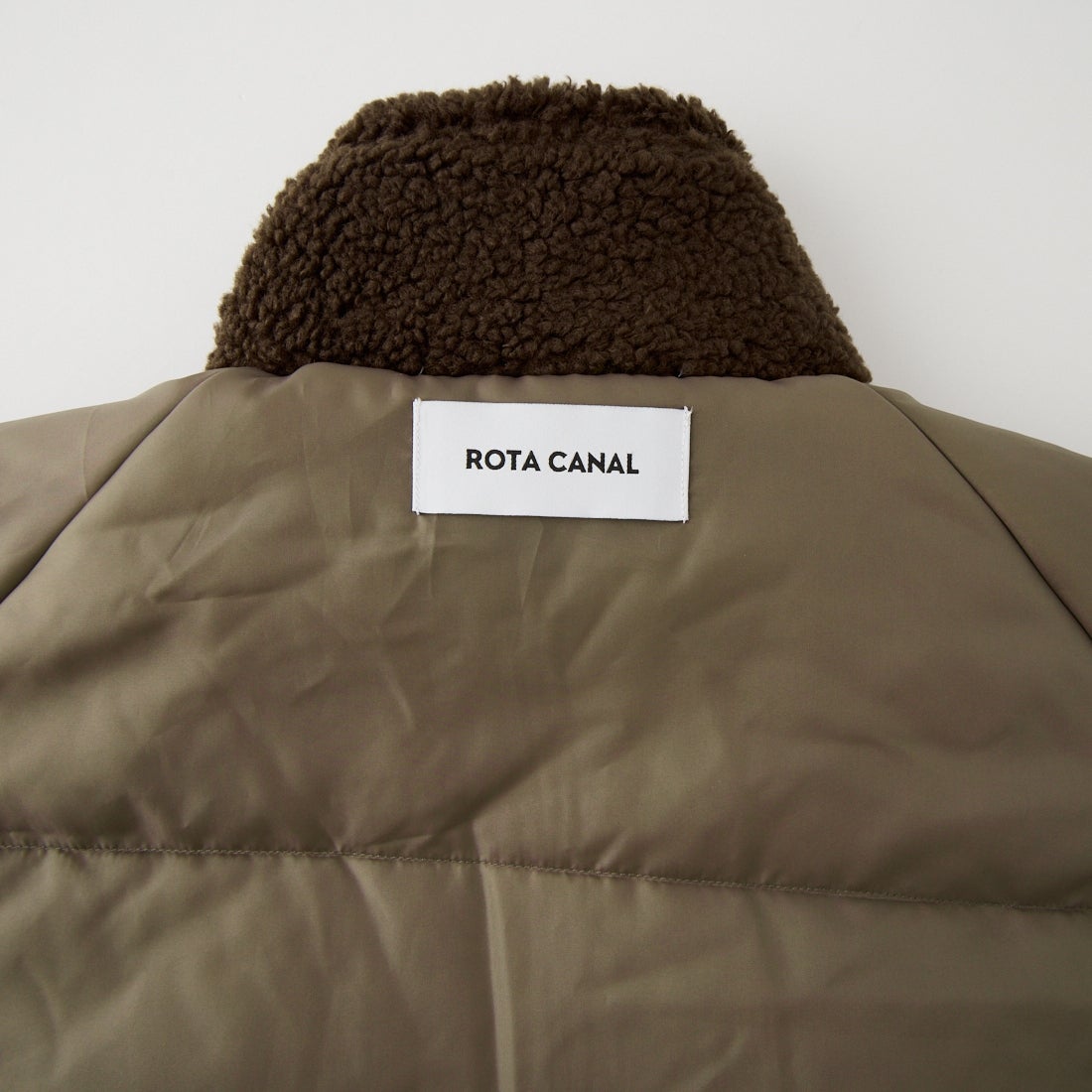 ROTA CANAL [ロタ カナル] リバーシブルミックスボアブルゾン [3301-262009] KHAKI