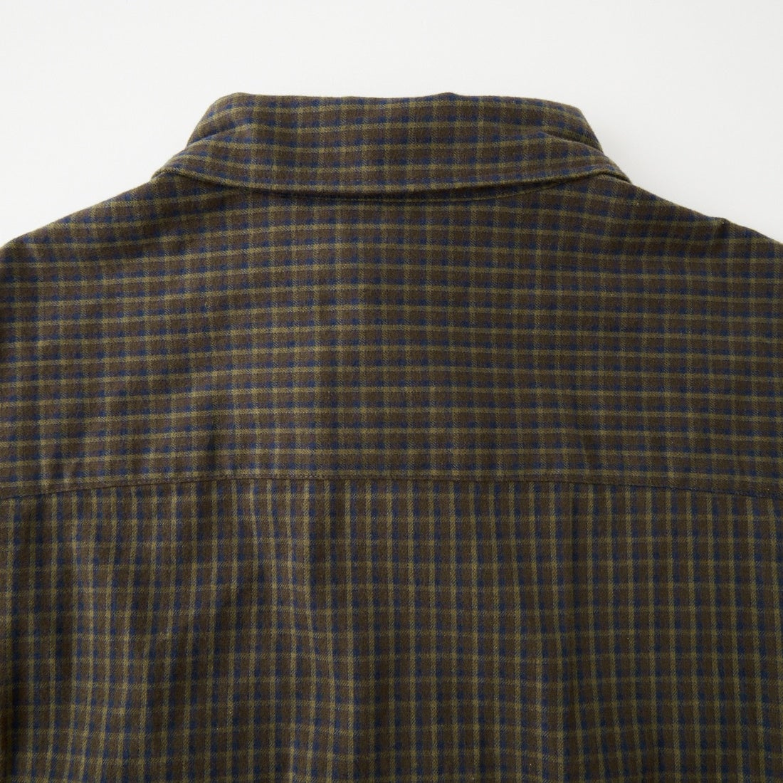 SLICK [スリック] フランネルクラシックチェック レギュラーカラーシャツ [5120330] 500 BROWN