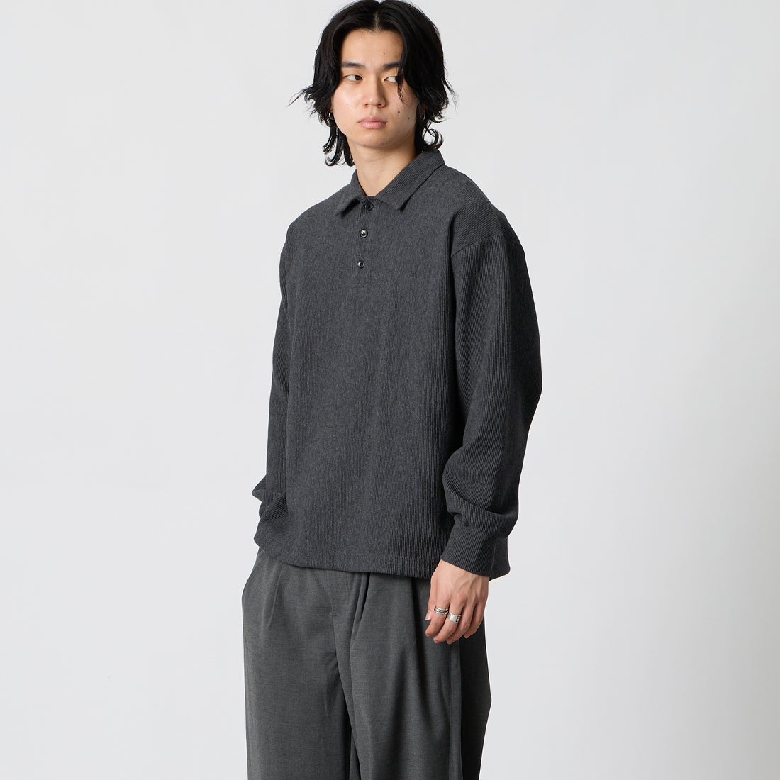 805 CHARCO&&モデル身長：177cm 着用サイズ：1&&