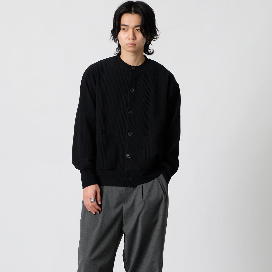 700 BLACK&&モデル身長：177cm 着用サイズ：1&&