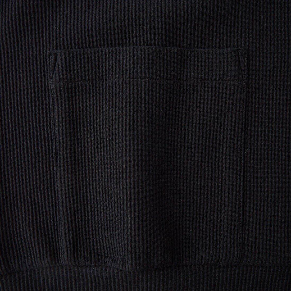 SLICK [スリック] プリーツニットクルーネックカーディガン [5131029] 700 BLACK