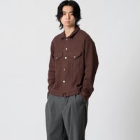 500 BROWN&&モデル身長：177cm 着用サイズ：1&&