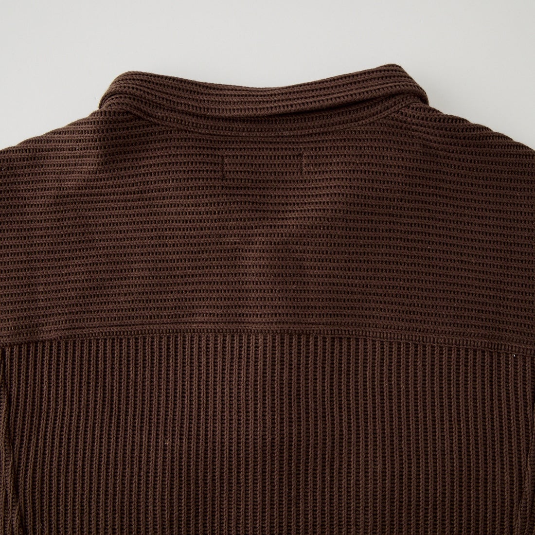 SLICK [スリック] クォーターゲージリブニット トラッカージャケット [5110333] 500 BROWN