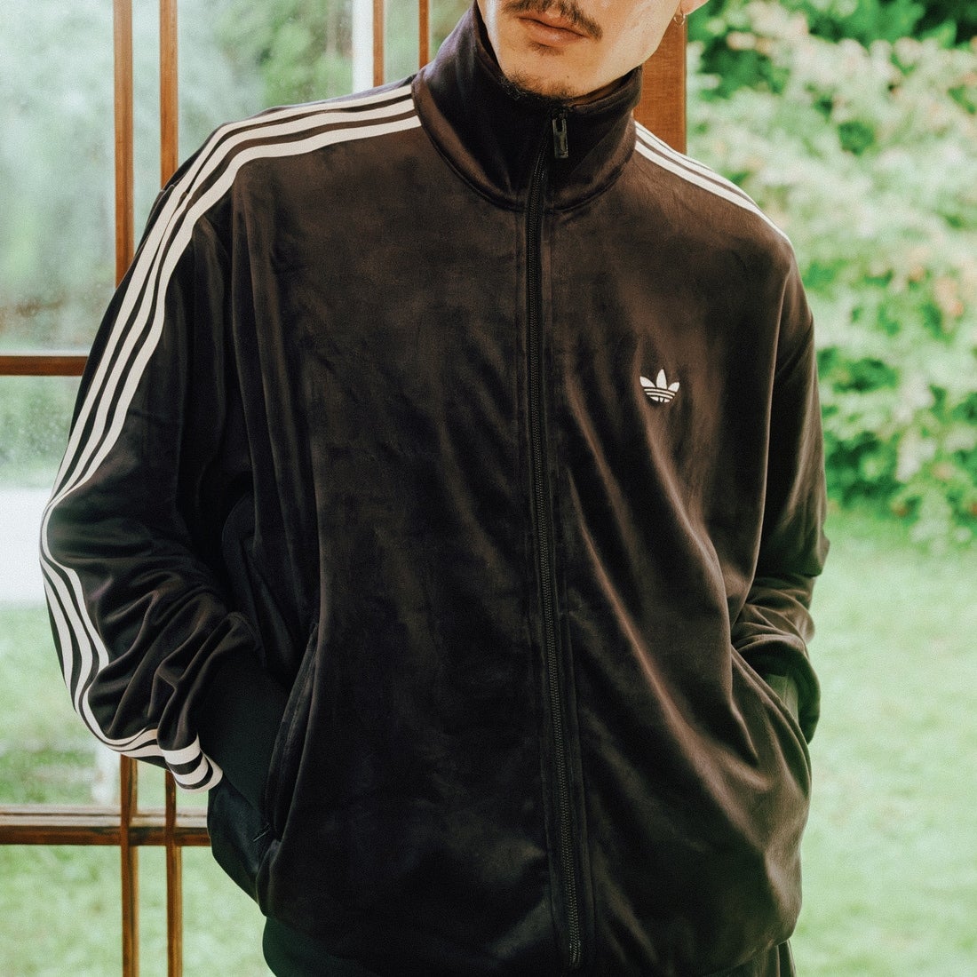 adidas Originals [アディダス オリジナルス] ファイヤーバード ベロア トラックトップ [ZQ134] LC8070