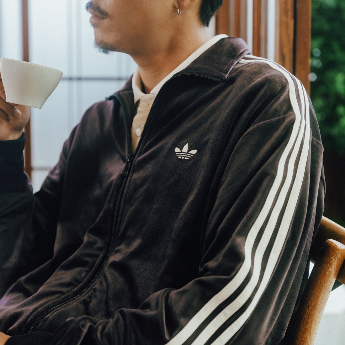 adidas Originals [アディダス オリジナルス] ファイヤーバード ベロア トラックトップ [ZQ134] LC8070