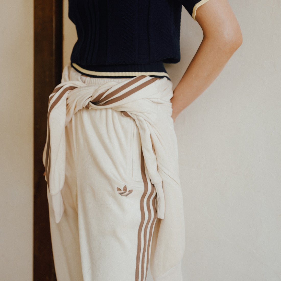 adidas Originals [アディダス オリジナルス] ファイヤーバード ベロア トラックパンツ [QH344] LC8087