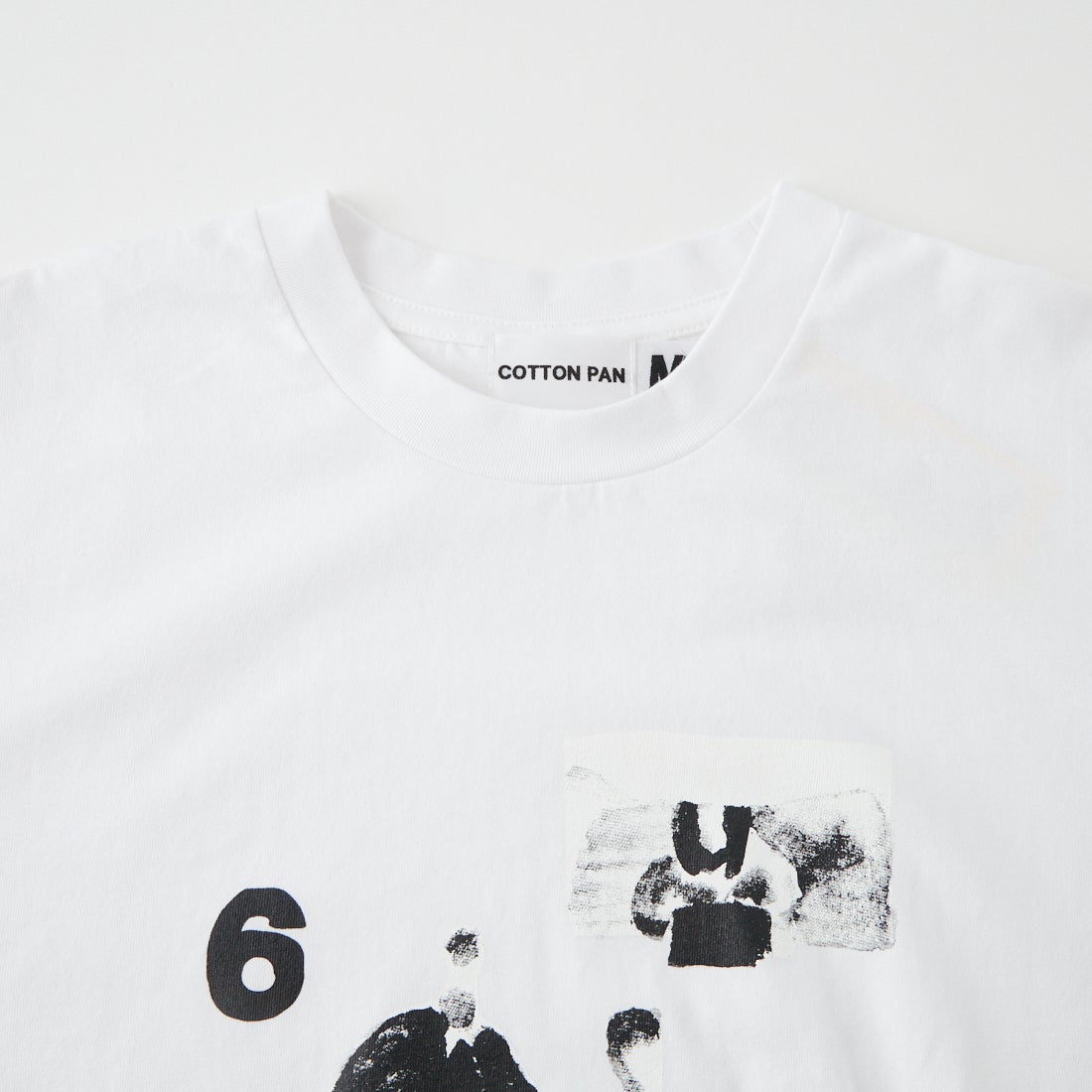 COTTON PAN [コットンパン] 6 ロングスリーブTシャツ [6] WHITE