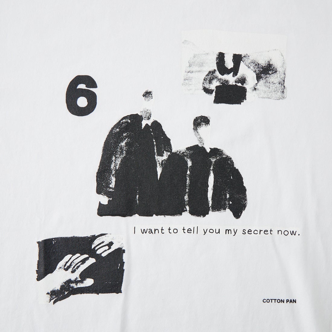 COTTON PAN [コットンパン] 6 ロングスリーブTシャツ [6] WHITE