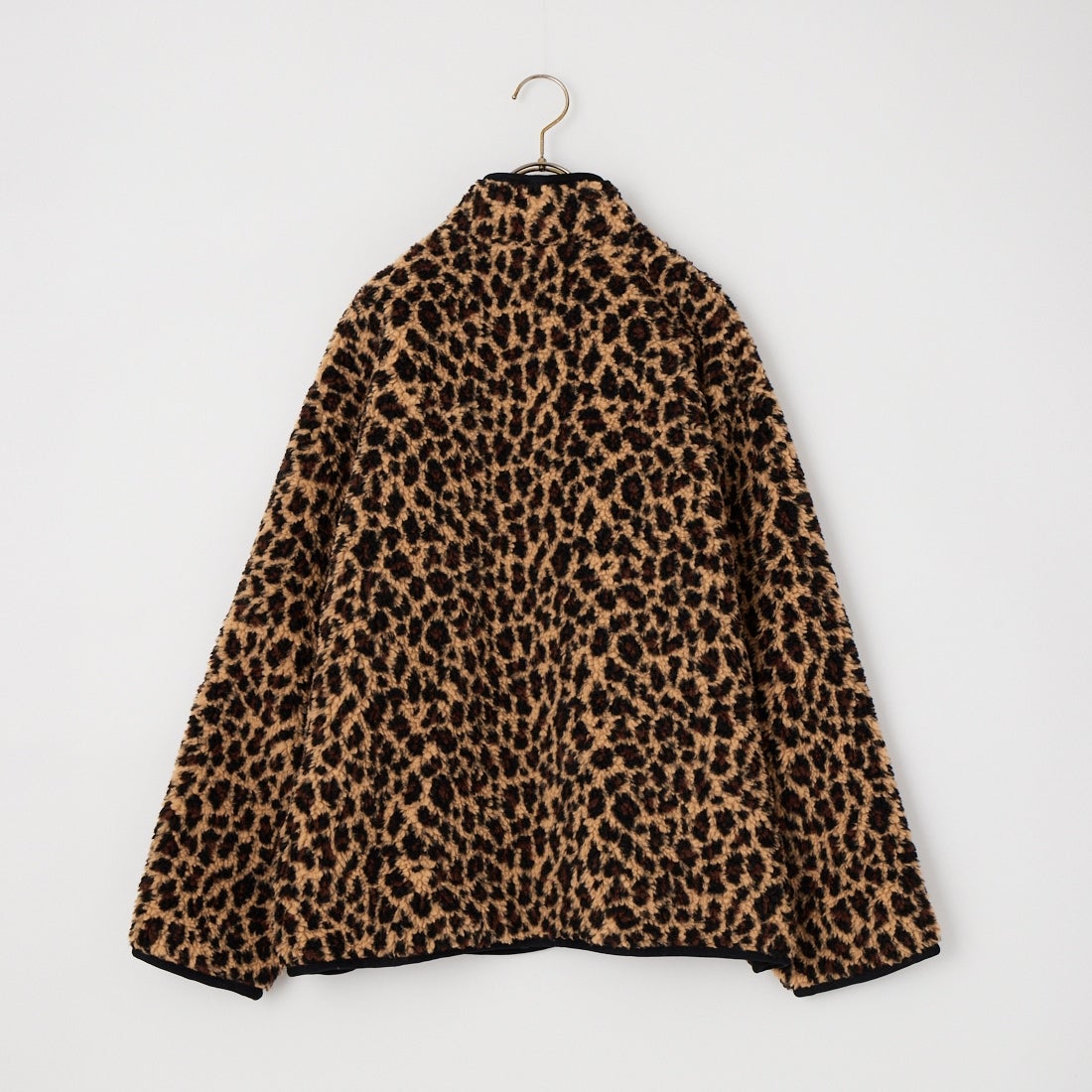 SOPHIE TALKS ABOUT THE WEATHER [ソフィートークスアバウトザウェザー] レオパードボアブルゾン [COM-26F-JK04] LEOPARD