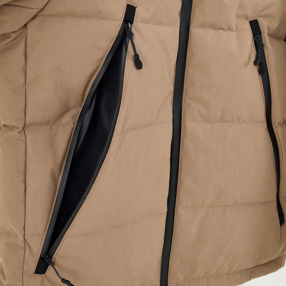 JEANSFACTORY × NANGA [ジーンズファクトリー × ナンガ] 別注 HINOC 難燃タフタダウンジャケット [JMP-264-051-JF] BEIGE